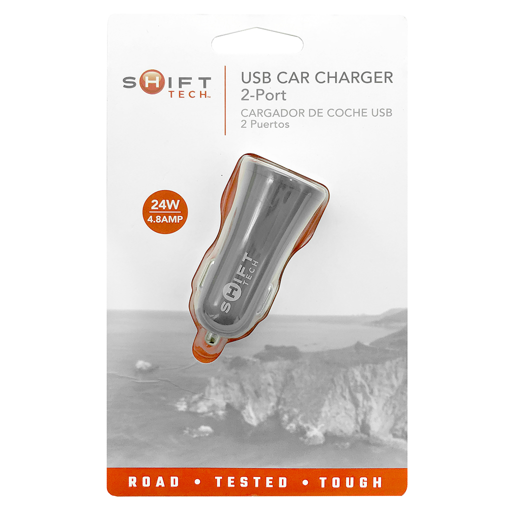 Shift Tech Dual Port USB A Car Charger