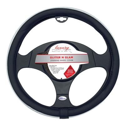 black)car Steering Wheel Cover 5 Colors New Eva Punching Universal